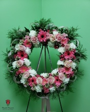 Rose Quartz Wreath