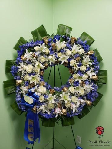 Circle Of Life Funeral Wreath