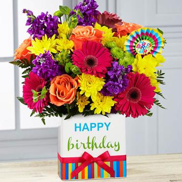 The Birthday Brights&trade; Bouquet