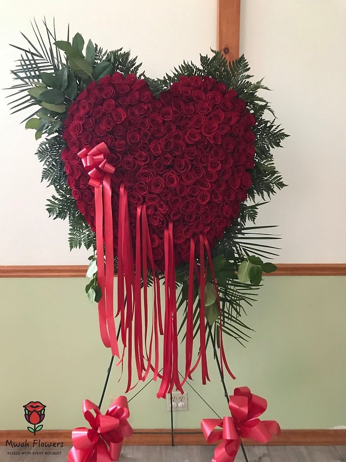 Red Rose Bleeding Heart
