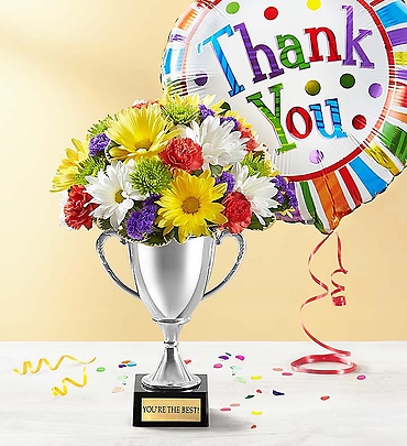 Trophy Bouquet&trade; To Say Thank You
