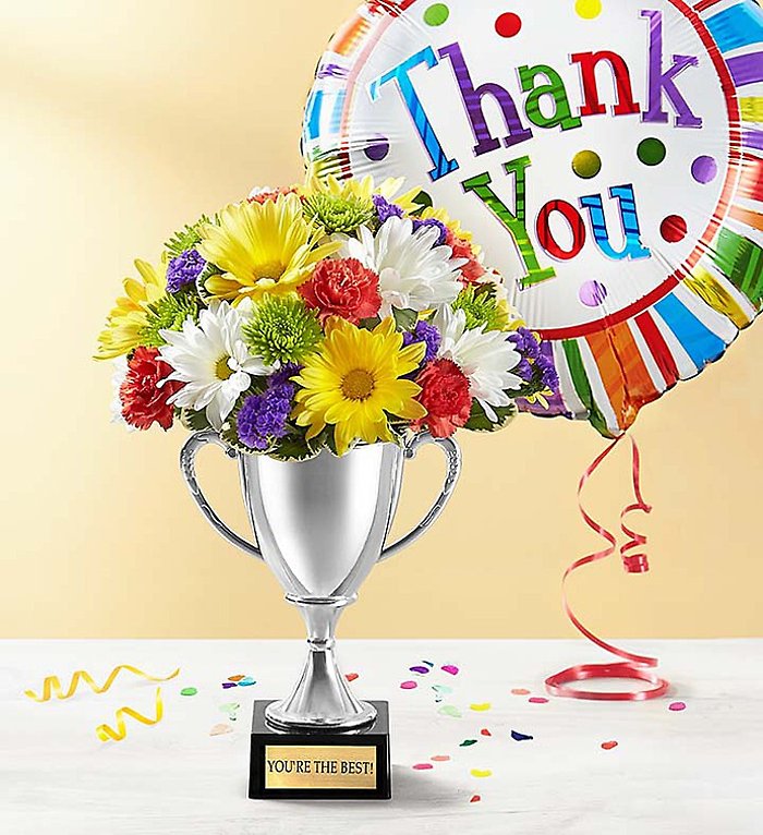 Trophy Bouquet&trade; To Say Thank You