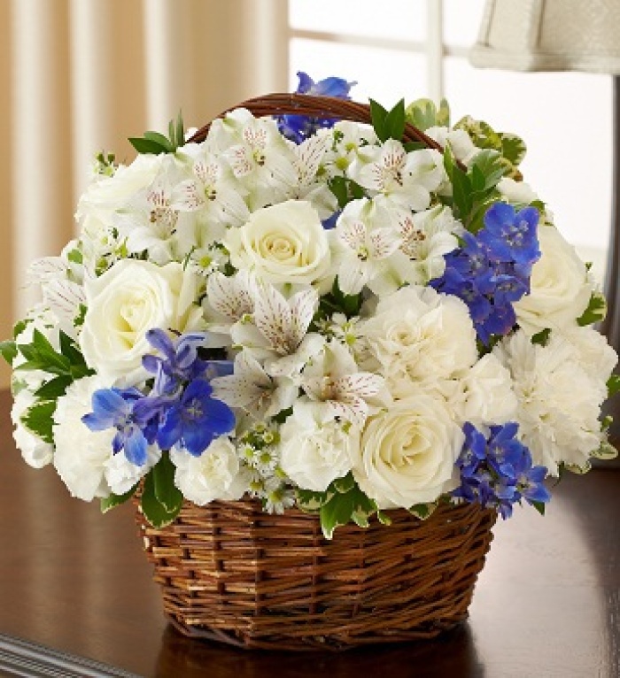 Peace, Prayers &amp; Blessings - Blue and White